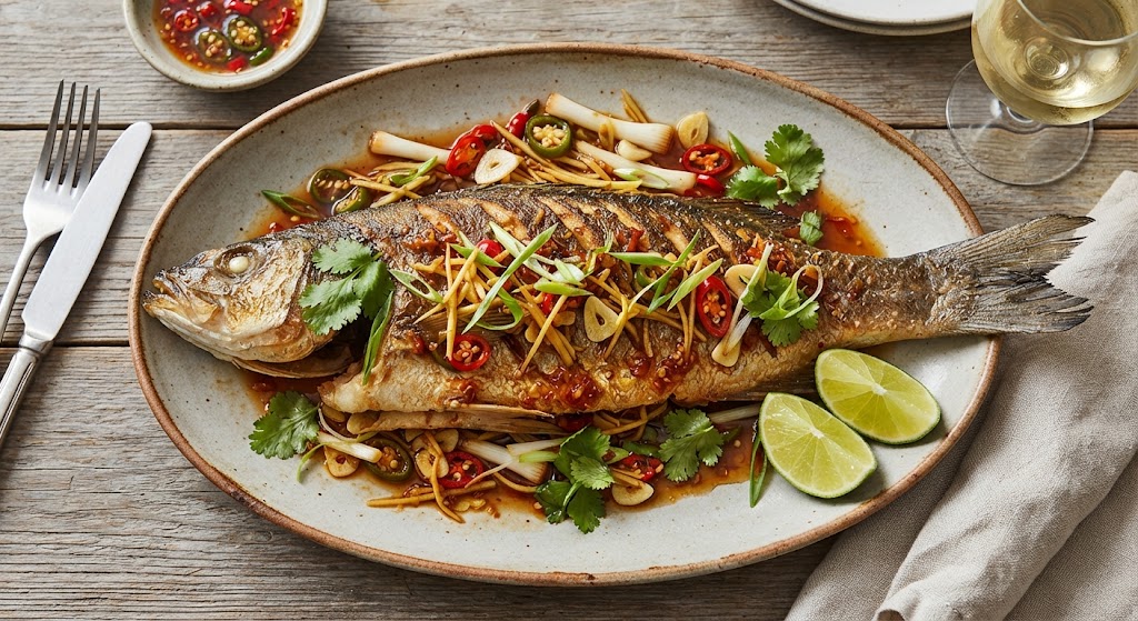 Crispy Chilli Branzino