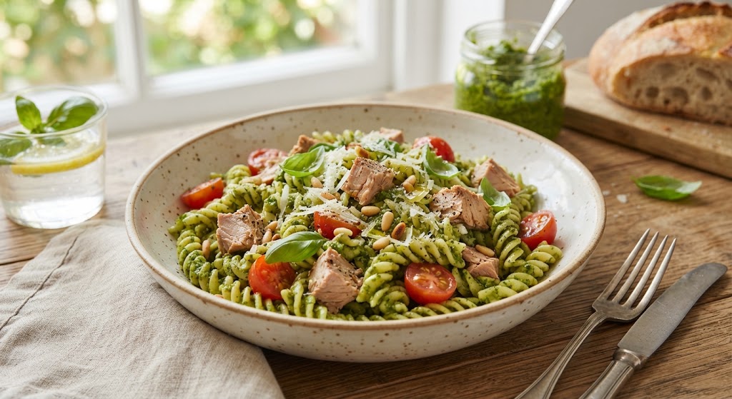 Delicious Tuna and Pesto Pasta: A Quick Recipe You’ll Love!