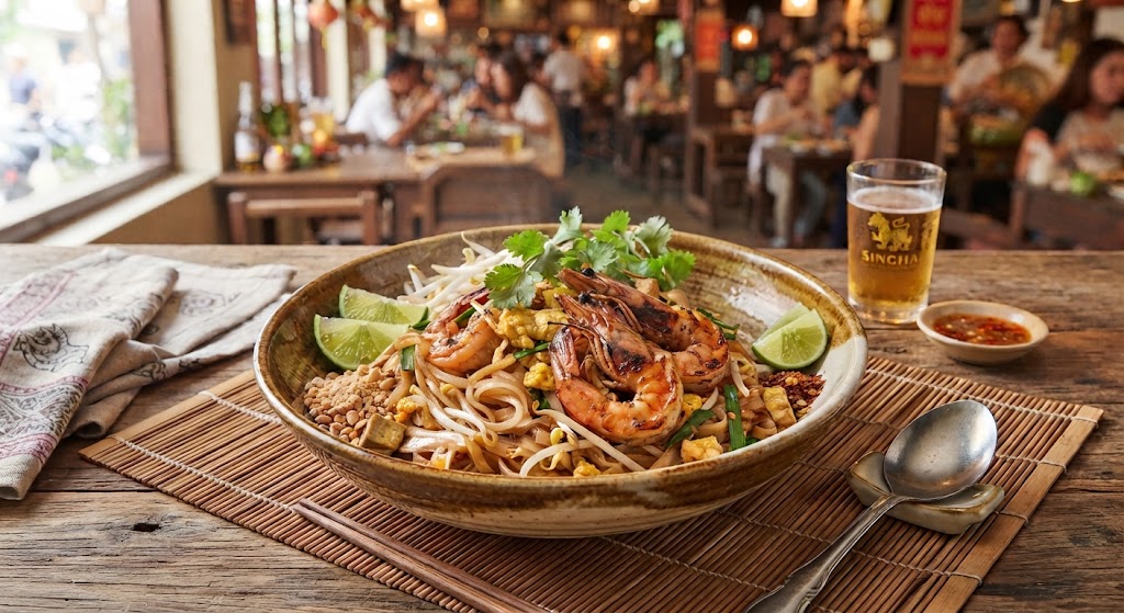 Umami Rich Shrimp Pad Thai