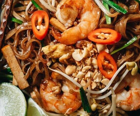 Umami Rich Shrimp Pad Thai