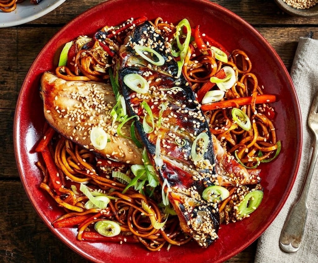 Crispy Miso Mackerel