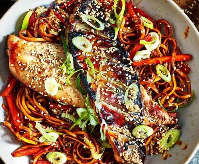 Crispy Miso Mackerel