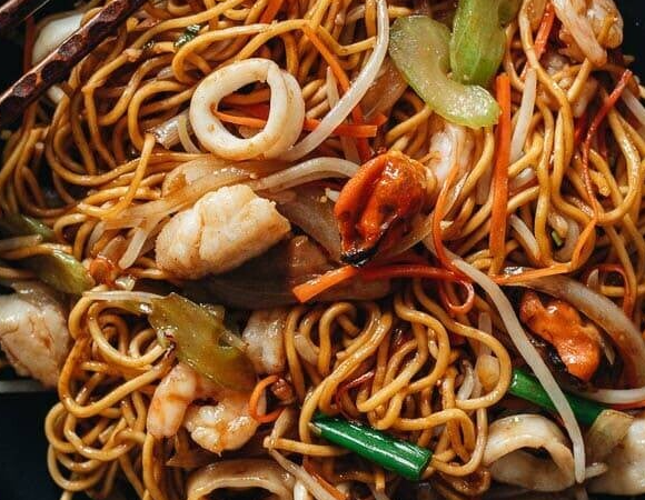 Chow Mein Fish