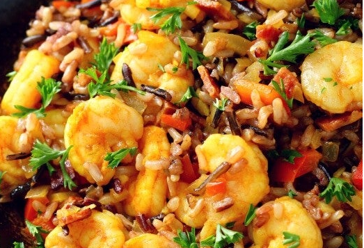 Cajun Prawn & Wild Rice