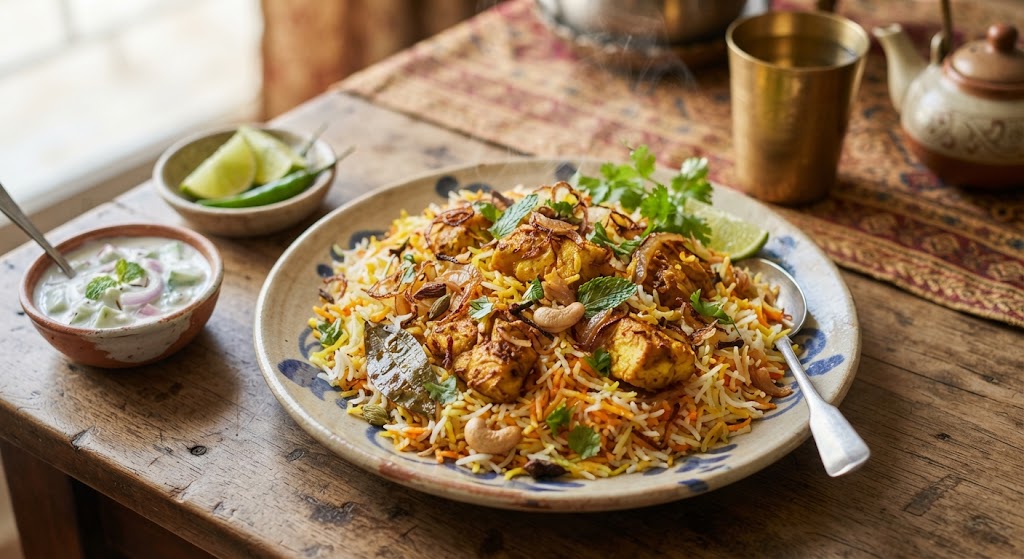 Fragrant Basa Biryani