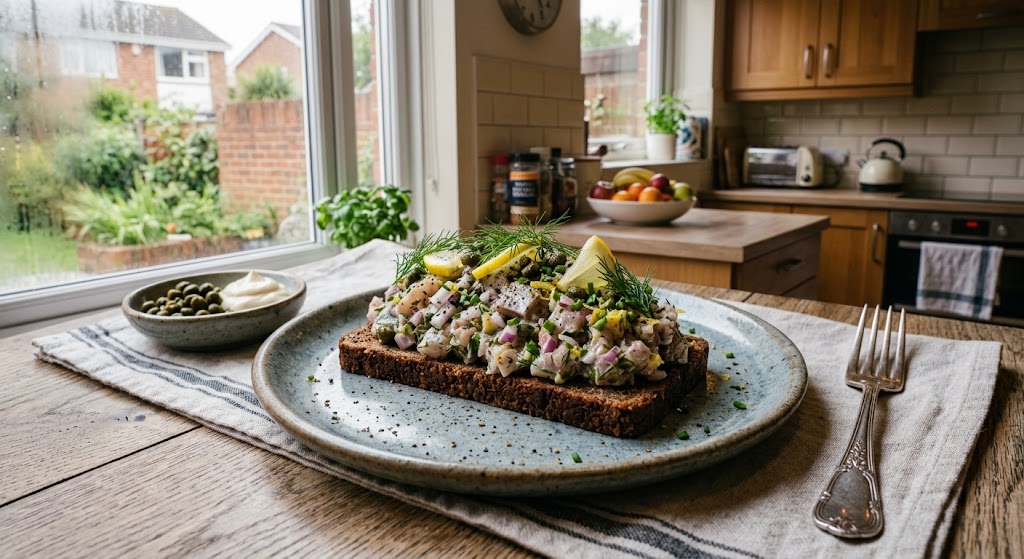 Herring Tartare Pumpernickel