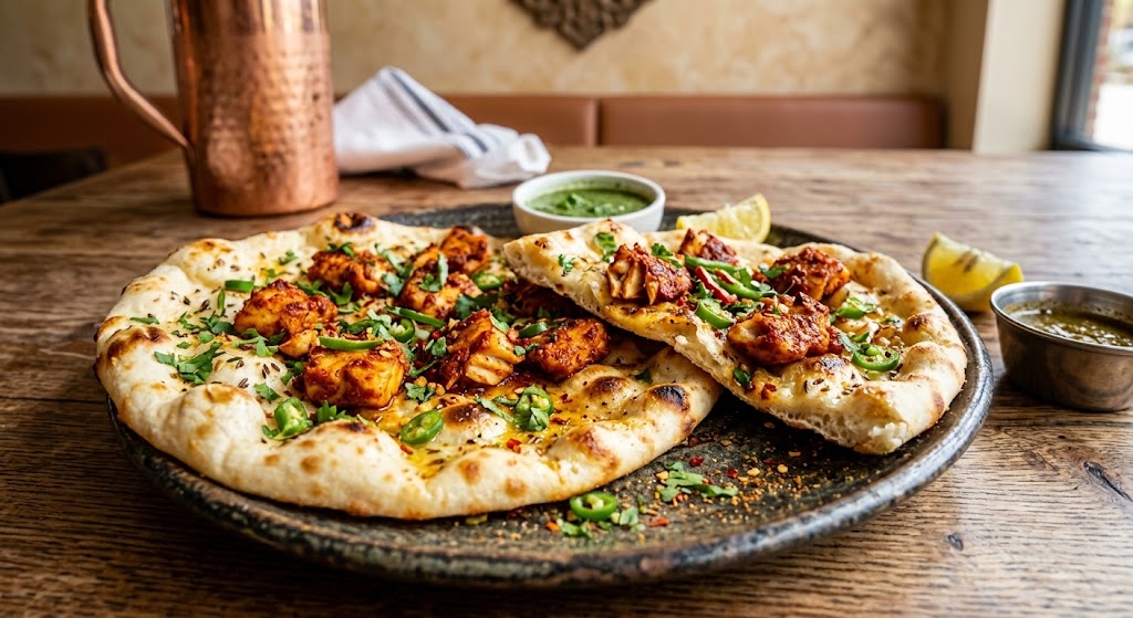 Spicy Basa Naan Breads