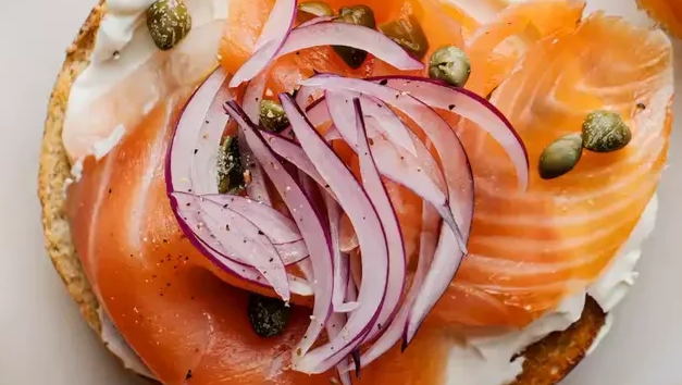 Smoked Salmon Philly Bagel