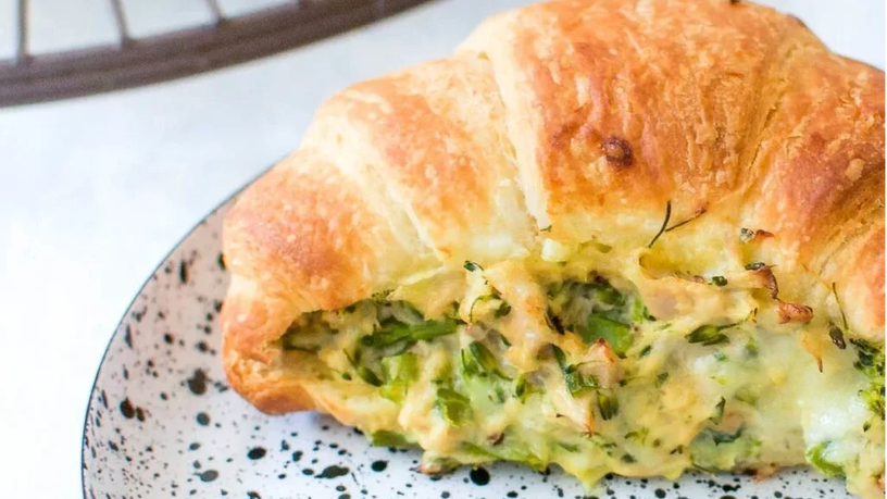 Tuna Melt Croissants