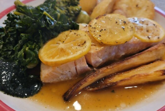 Homemade Fish Roastie