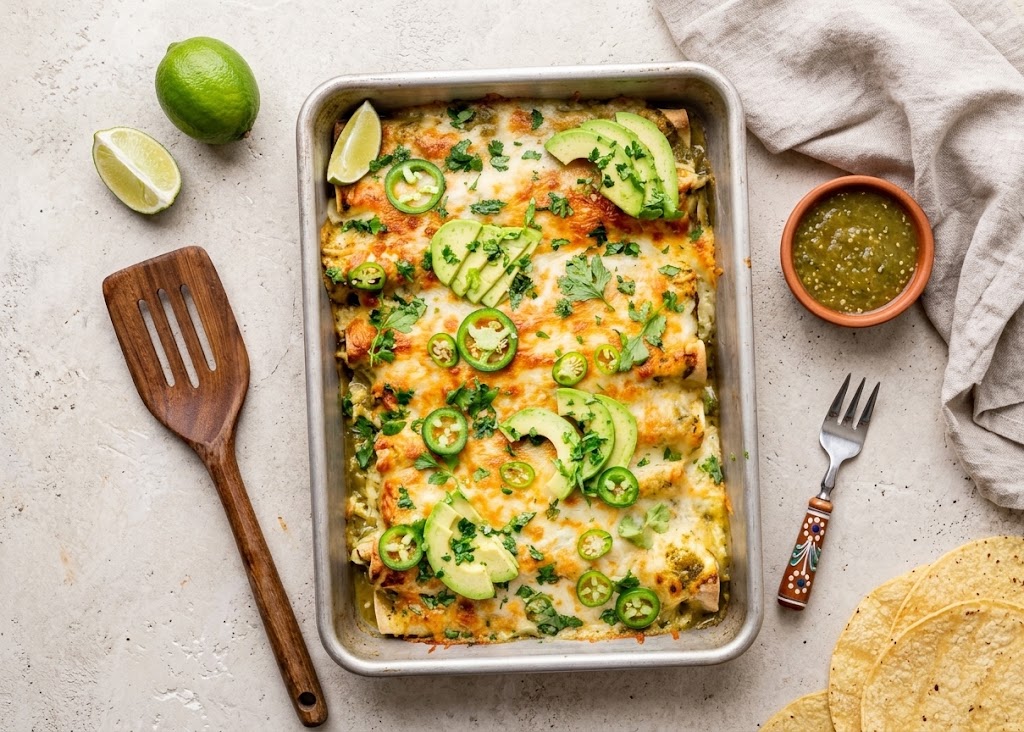 Thai Basa Enchaladas