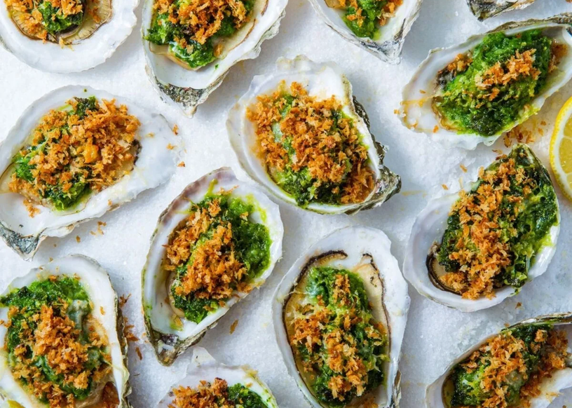 Oysters Rockefeller