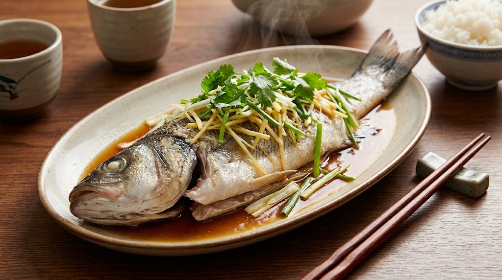 Chinese Steamed Fish