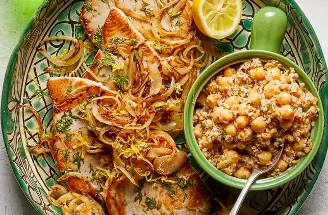 Tuna, Bulgur & Chickpea