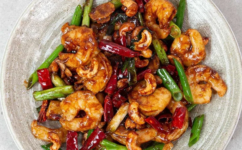 Prawn Cashew Sweet & Sour