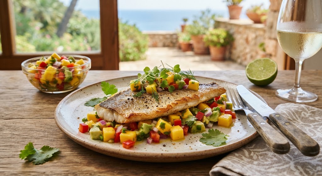 Seabream & Mango
