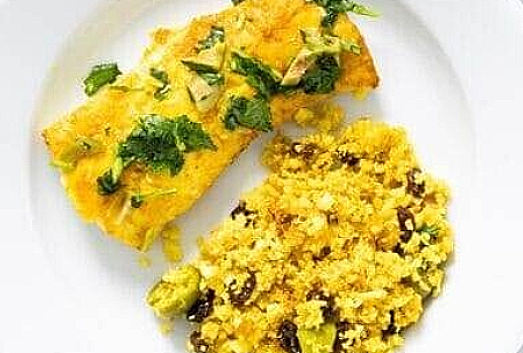 Cod & Cauliflower Rice