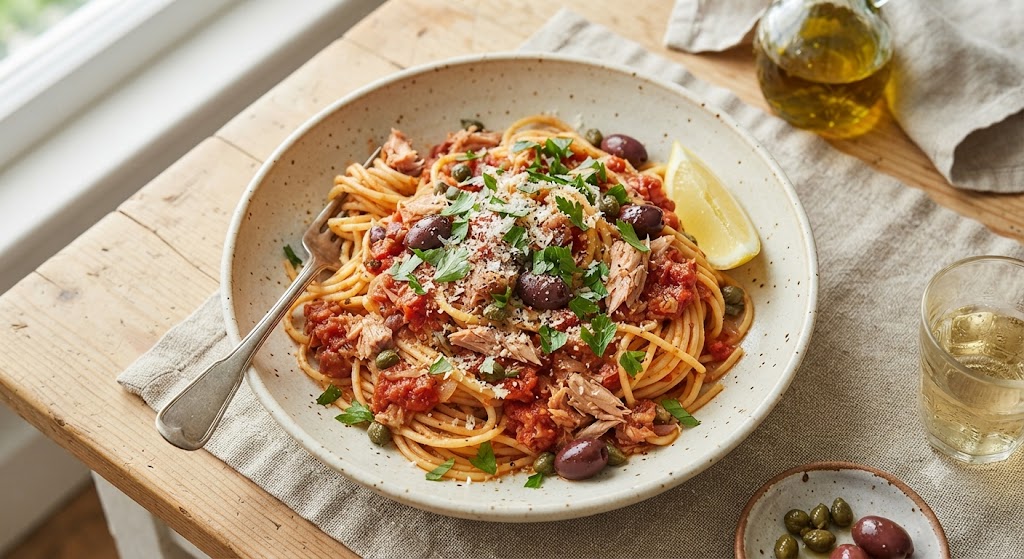 Simply Perfect Tuna & Caper 'Spagbol'