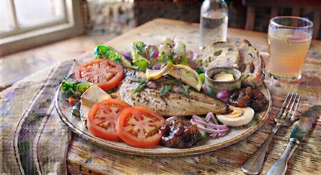 No Cooking Mackerel Ploughmans