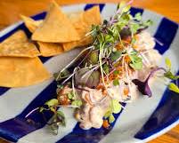 Thai-Peruvian Sea Bass Ceviche Fusion