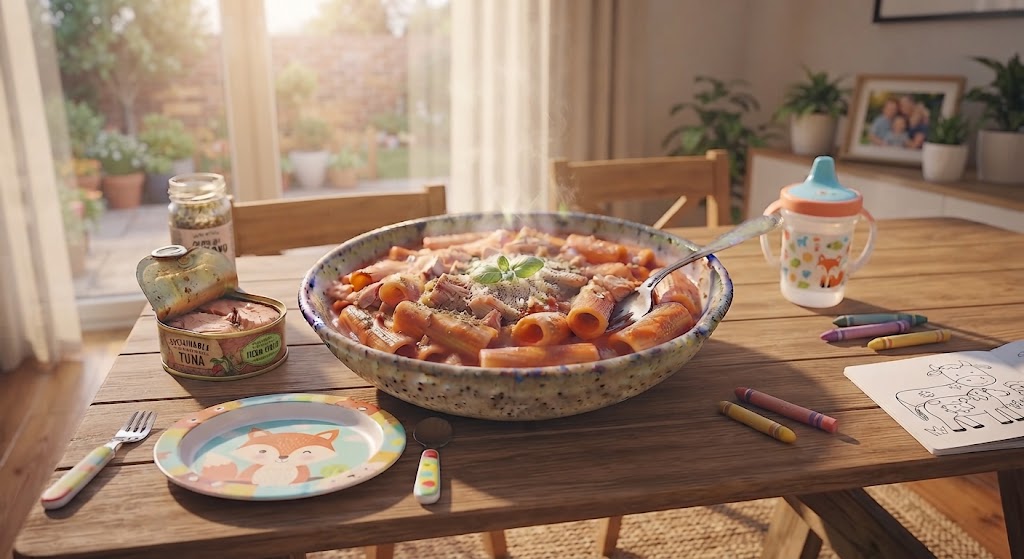 Robust Fishy Pasta