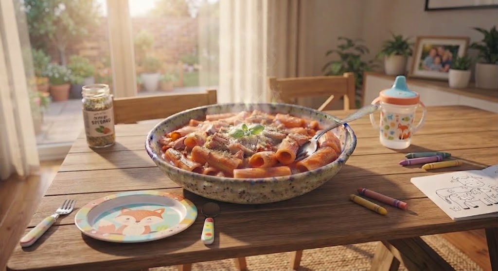 Robust Fishy Pasta
