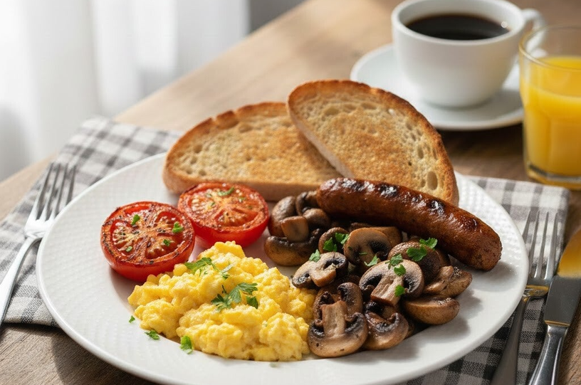 The Full Veggie Breakfast