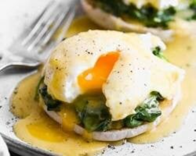 Meat Free Eggs Florentine