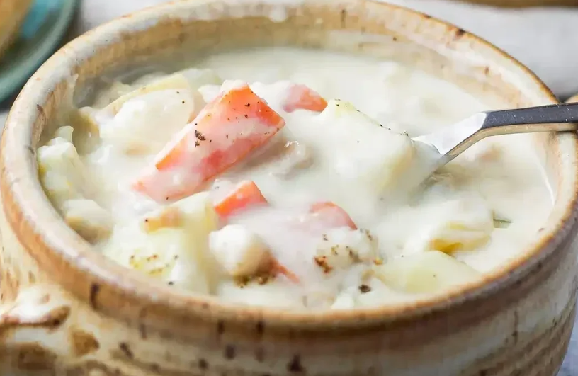 Brothy Clam Chowder