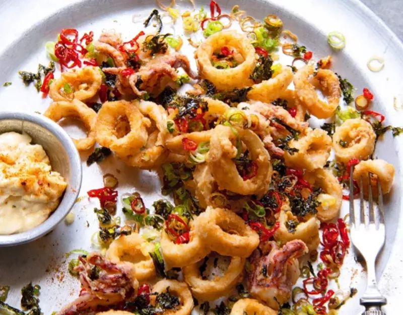 Crispy Squid & Ras El Hanout