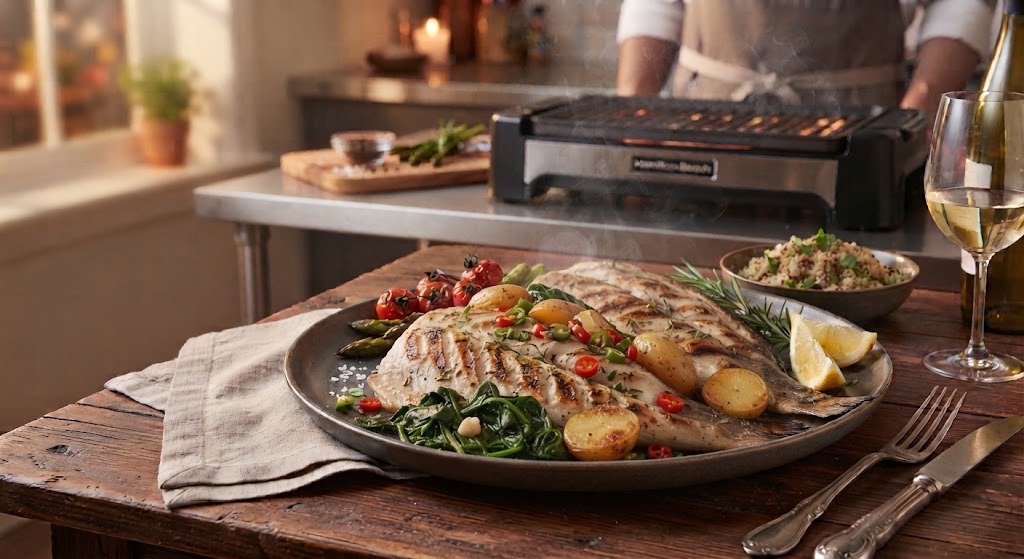 Indoor BBQ Bream