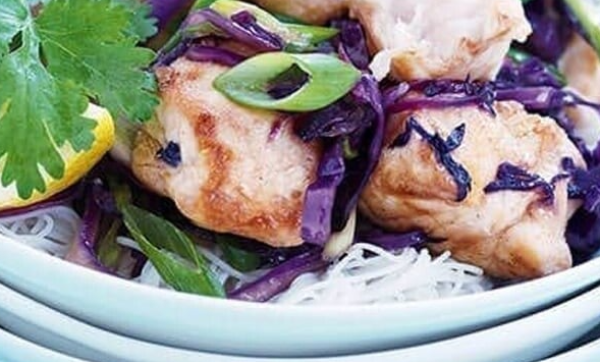 Teriyaki & vermicelli stir-fry