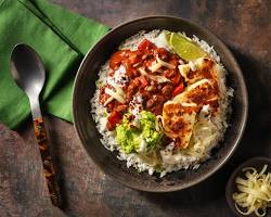 Cajun-Spiced Salmon Burrito Bowl
