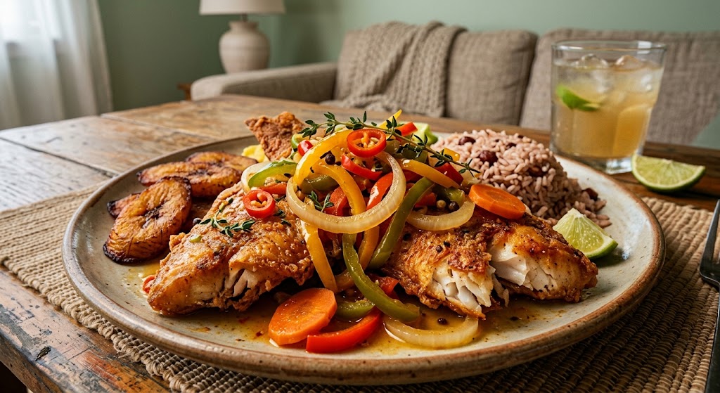 Jamaican Escovitch Fish Fillets