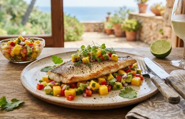 Seabream & Mango