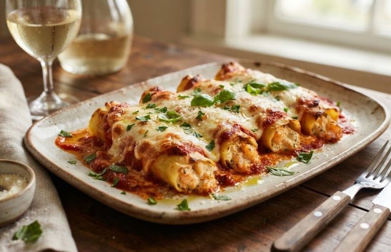 Shrimp Cannelloni