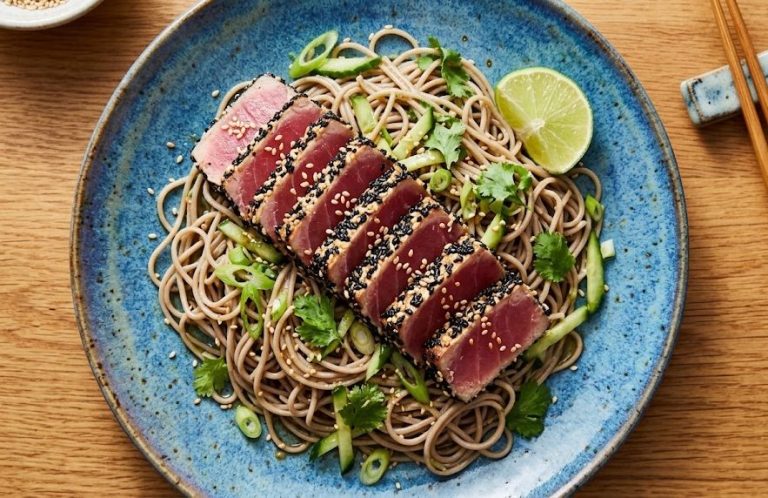 Seared Tuna & Soba Noodles
