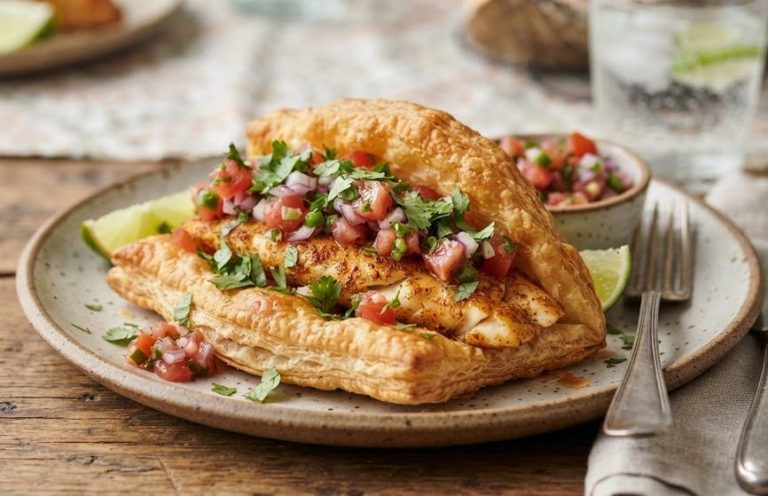Puff Pastry Fish Taco