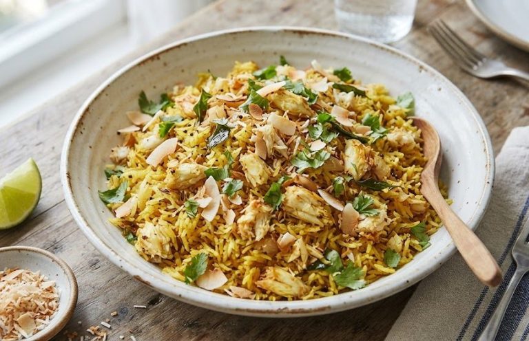 Coconut Crab Pilaf Coconut Crab Pilaf