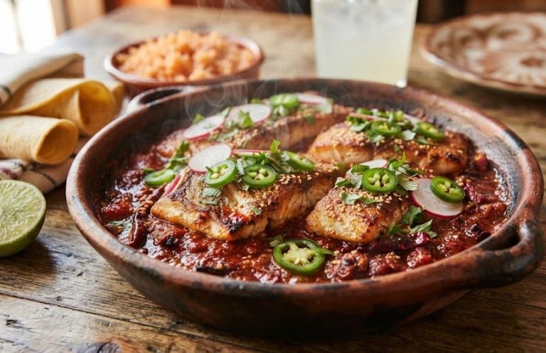 Mexican Red Snapper (Huachinango a la Diabla)