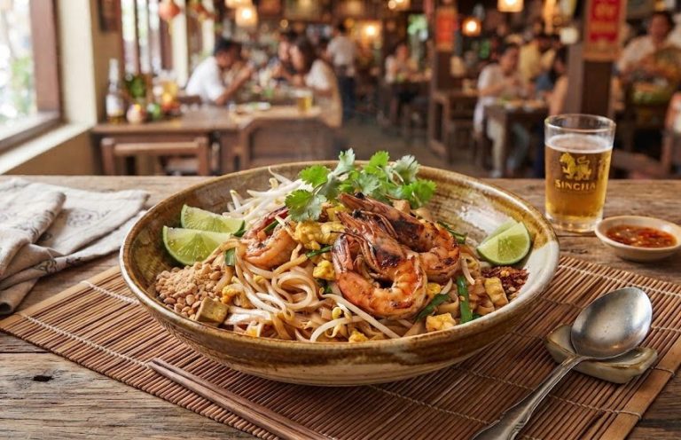Umami Rich Shrimp Pad Thai