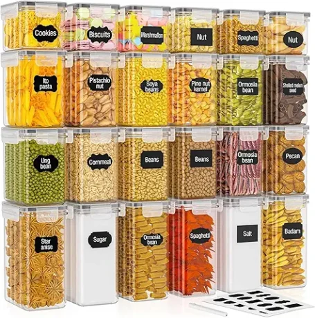 PurKeep 24-Pack Food Storage Containers