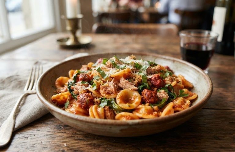 Tuna Ndjua Orecchiette