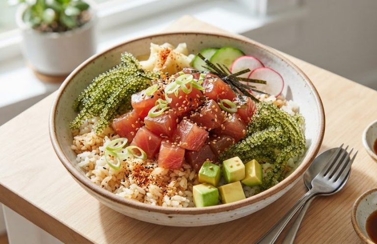 Sea Grape & Tuna Poke Bowl