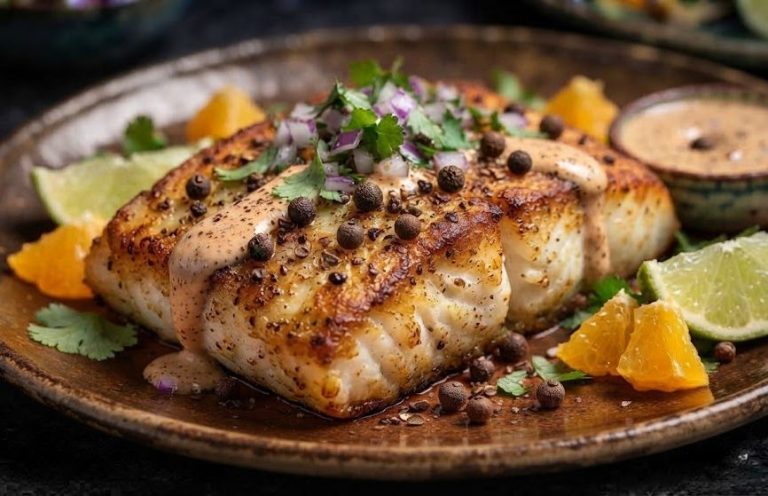 Air Fried Cod & Allspice