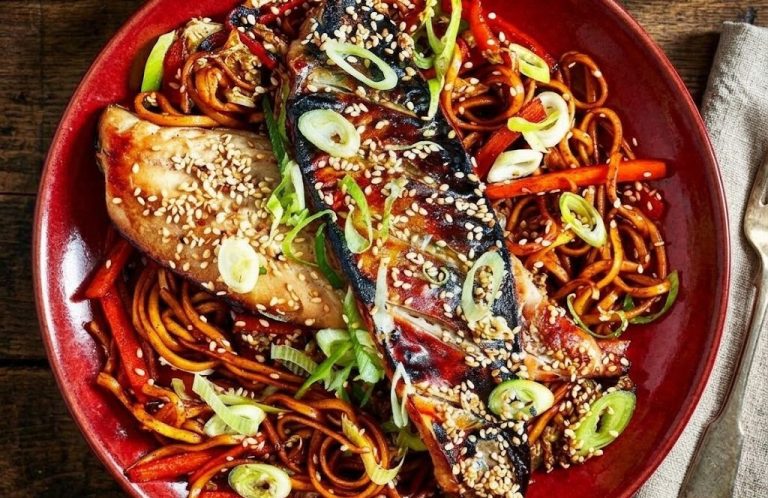 Crispy Miso Mackerel
