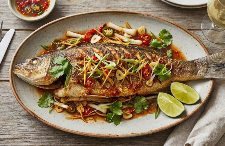 Crispy Chilli Branzino
