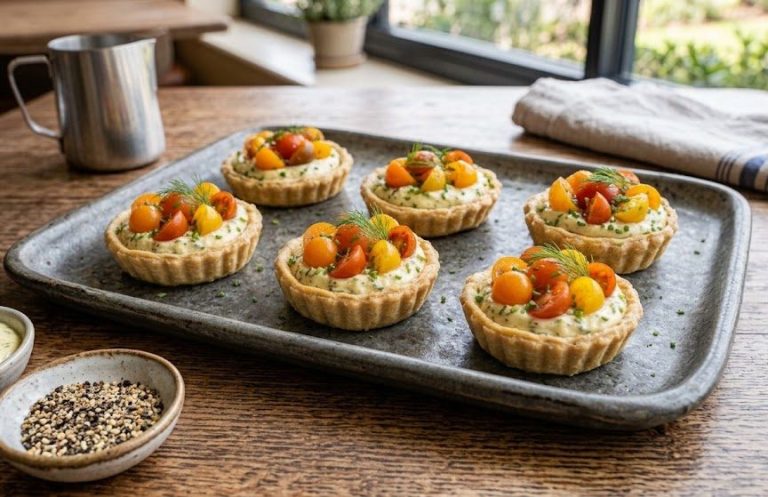 Smoked Salmon Tarts