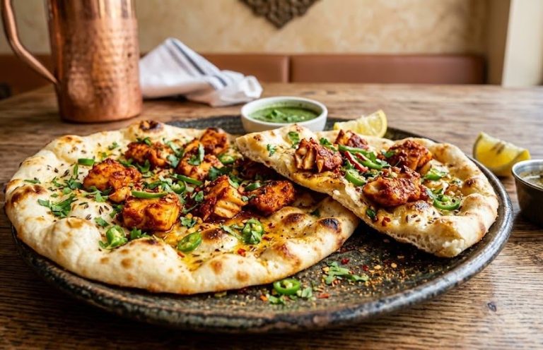 Spicy Basa Naan Breads