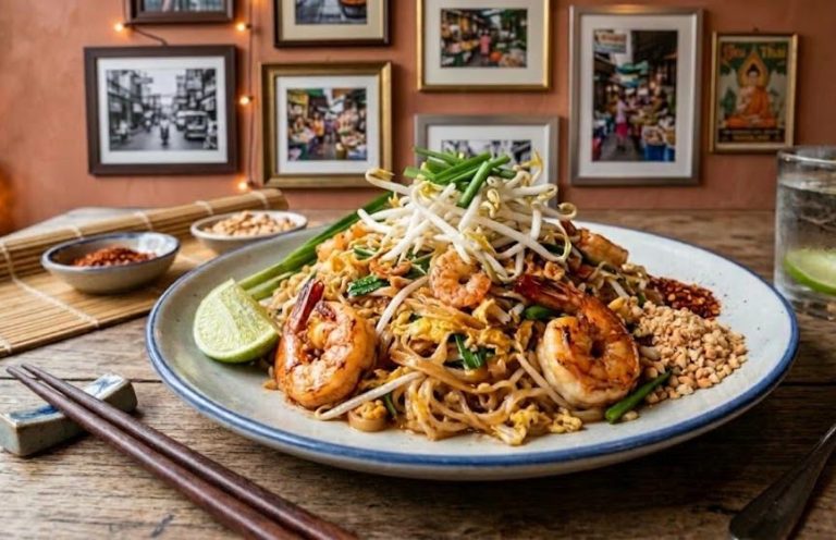 Umami Rich Shrimp Pad Thai